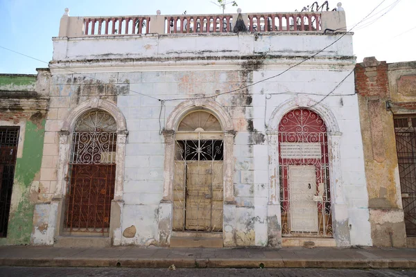 Typical houses in the city of Camaguey