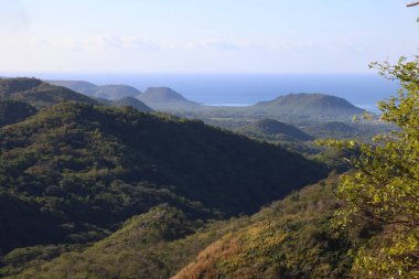 Küba, Santiago yakınlarındaki La Gran Piedra 'dan manzara