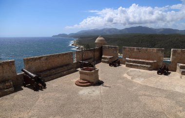 Küba, Santiago 'daki El Morro Kalesi.