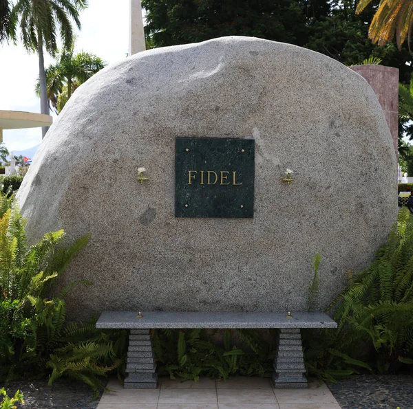 The Tomb of Fidel Castro in Santiago De Cuba, Cuba — Stock Photo, Image