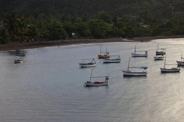 Bahía Baracoa Atardecer Cuba Foto Alta Calidad — Foto de Stock