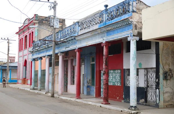 Les Maisons Caractéristiques Moron Cuba Photo Haute Qualité — Photo