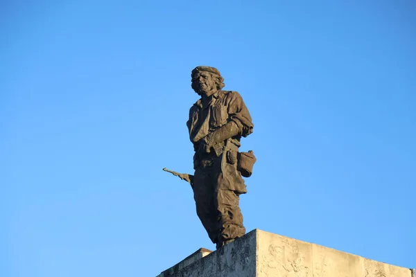 Пам Ятник Гевари Санта Кларі Куба Фотографія Високої Якості — стокове фото
