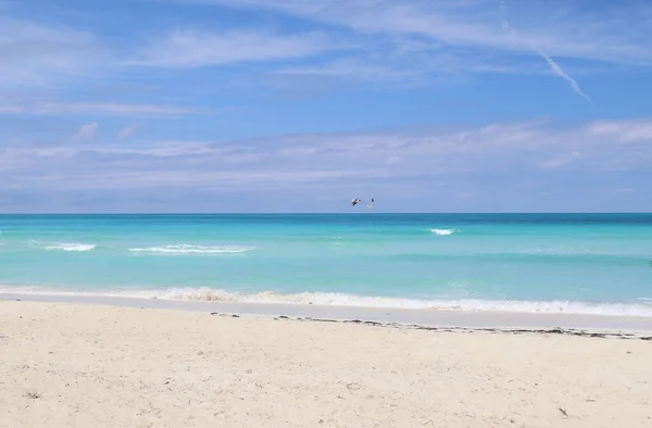 Küba, Cayo Santa Maria 'daki Karayipler denizi. Yüksek kalite fotoğraf
