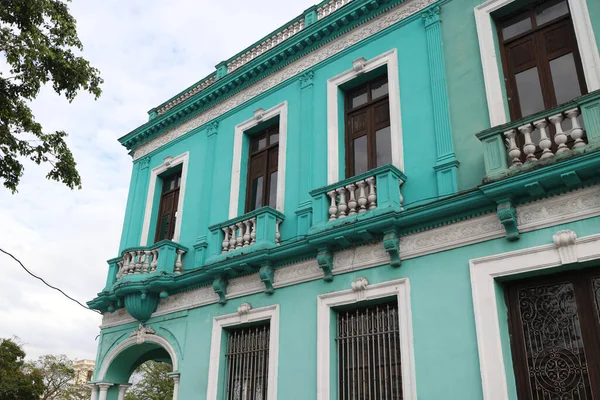 Ancien Palais Dans Ville Santa Clara Cuba Photo Haute Qualité — Photo