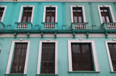 Küba 'nın Santa Clara şehrinde antik bir saray. Yüksek kalite fotoğraf