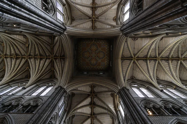 Impresionante Arquitectura Abadía Westminster Londres Foto Alta Calidad — Foto de Stock