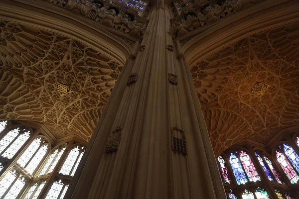 Hermosos Detalles Interiores Abadía Westminster Londres Foto Alta Calidad — Foto de Stock
