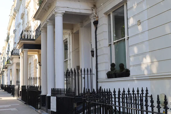 The characteristic houses of Notting Hill, London. High quality photo