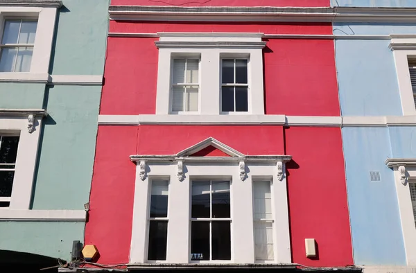 The characteristic houses of Notting Hill, London. High quality photo