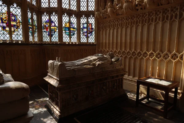 Westminster Abbey, Londra 'daki mezar. Yüksek kalite fotoğraf