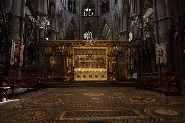 Altar Westminster Abbey London High Quality Photo — Foto de Stock