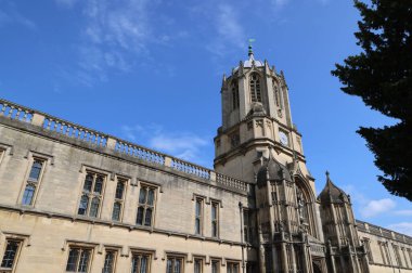 Typical building of the university city of Oxford. High quality photo