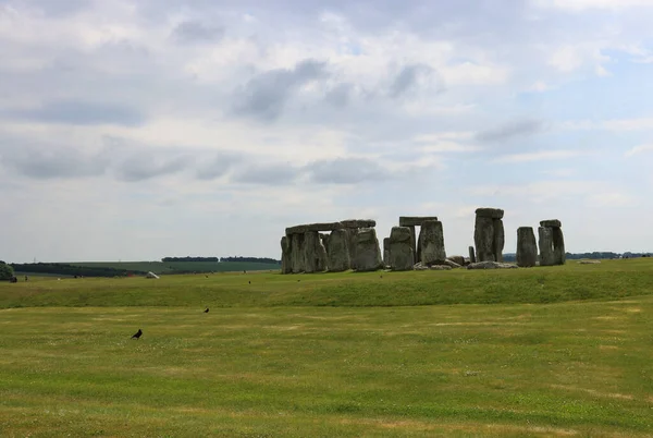 Mysterious Stonehenge Site Great Britain High Quality Photo — Stock Photo, Image