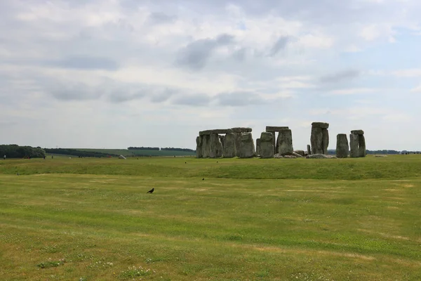 Mysterious Stonehenge Site Great Britain High Quality Photo — Stock Photo, Image