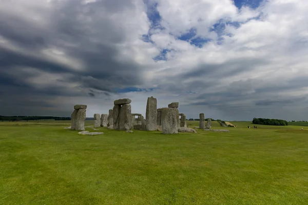 สถานท บของสโตนเฮนจ ในบร เตนใหญ ภาพถ ายค ณภาพส — ภาพถ่ายสต็อก