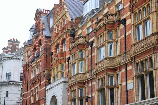 Typical Buildings Chelsea District London High Quality Photo — Stockfoto