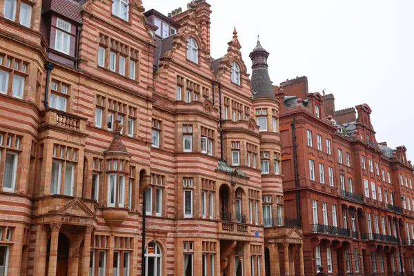 Typical Buildings Chelsea District London High Quality Photo — Stockfoto