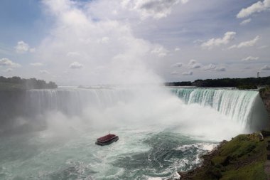 Niagara Falls viewed from the Canadian side, Ontario. High quality photo
