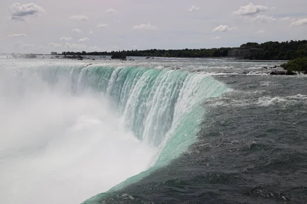 Niagara Falls Viewed Canadian Side Ontario High Quality Photo — Fotografia de Stock