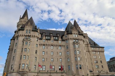 The building of the Fairmont Chateau Laurier, Ottawa. High quality photo