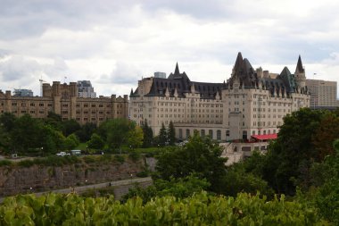 The building of the Fairmont Chateau Laurier, Ottawa. High quality photo