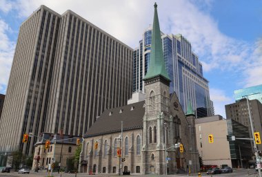 Ancient church in the city of Ottawa. High quality photo
