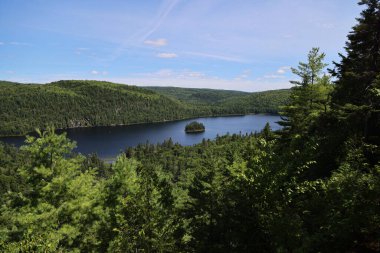 Glimpse of La Mauricie National Park, Quebec. High quality photo