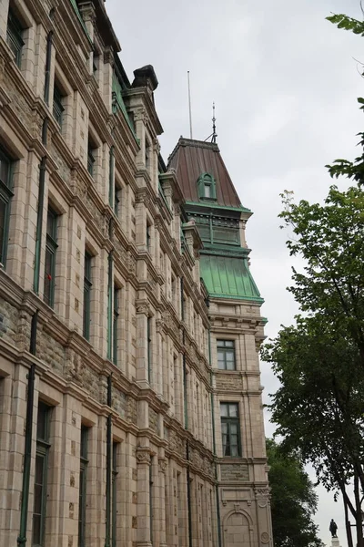 The characteristic houses of the city of Quebec. High quality photo