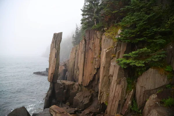 Balancing rock, Nova Scotia, Canada. High quality photo