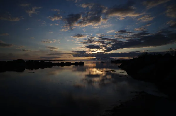 Cape Sable Vid Solnedgången Nova Scotia Högkvalitativt Foto — Stockfoto