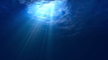 Mavi yumuşak dalgalar