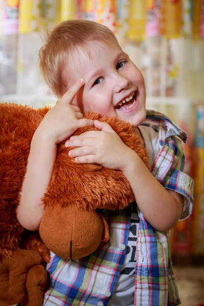 Kleine jongen portret — Stockfoto