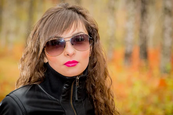 Adorable girl in sunglasses — Stock Photo, Image