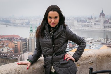 Budapeşte'de kadın