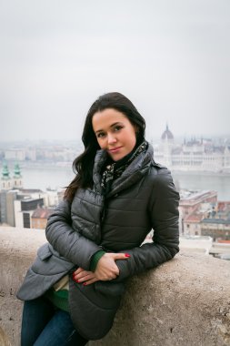 Budapeşte'de kadın