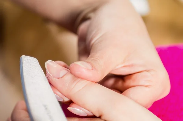 Cuidado de las uñas — Foto de Stock