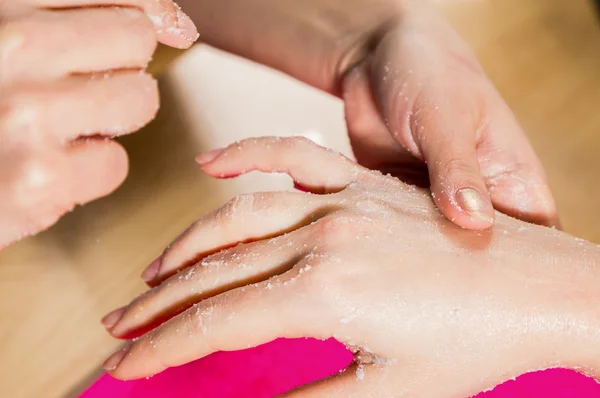 Hand massage — Stock Photo, Image