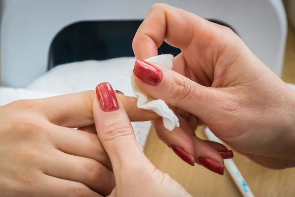 Manicure treatment — Stock Photo, Image