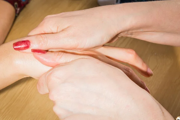 Spa hand massage — Stockfoto