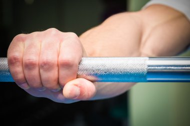 el ile bir bar ağırlıklar