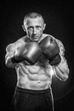 adam dövme boks ile