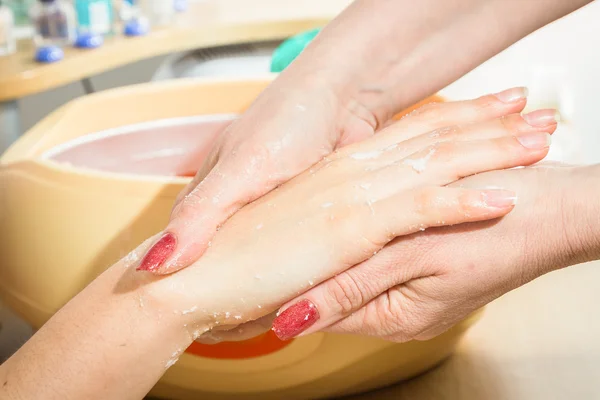 Manicure behandeling — Stockfoto