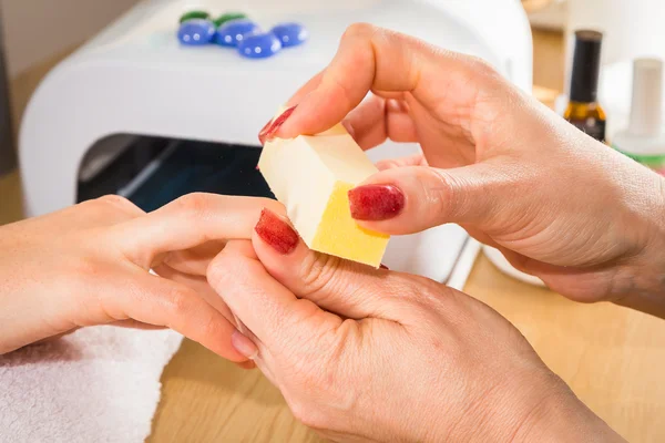 Care of nails — Stock Photo, Image