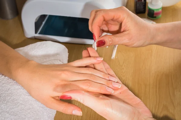 Care of nails — Stock Photo, Image