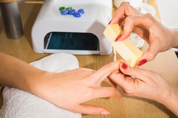 Care of nails — Stock Photo, Image