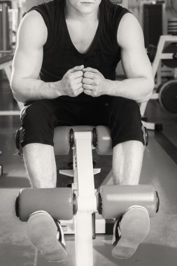 erkek spor eğitimi.