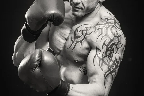 Retrato de boxeador — Foto de Stock