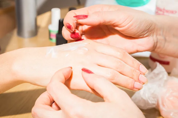 Manicure treatment — Stock Photo, Image