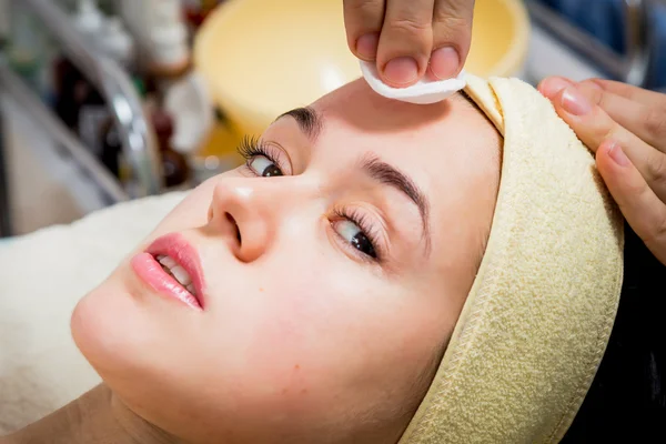 Traitement de cosmétologie faciale — Photo